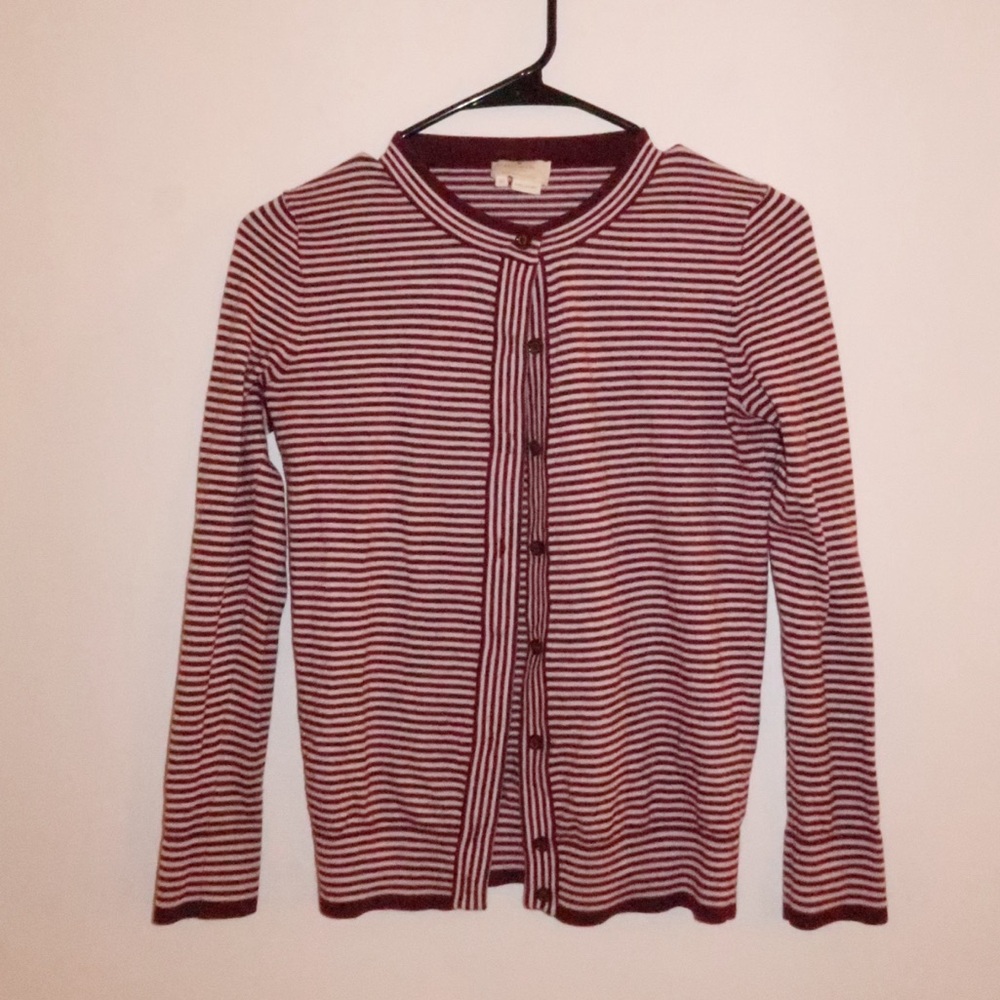 Kate Spade Striped Cardigan